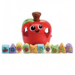 --- --- VTECH EDUCATIONAL GAME FUN APPLE WITH SHAPES 564603