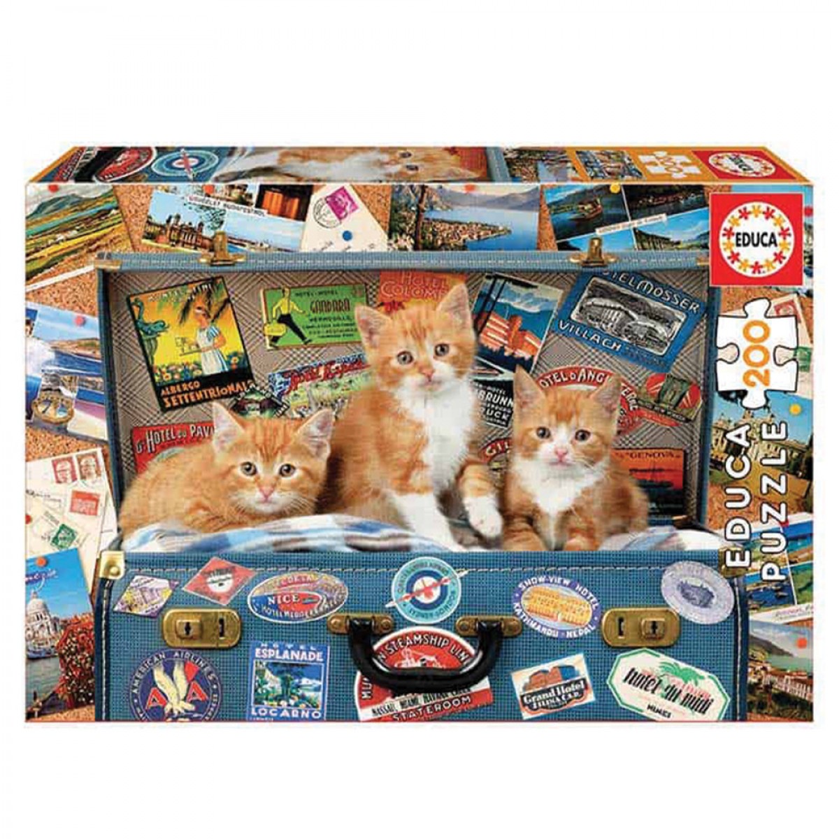 EDUCA ΠΑΖΛ TRAVELLING KITTENS 18065 (200ΤΕΜ.) EDUCA ΠΑΖΛ TRAVELLING KITTENS 18065 (200ΤΕΜ.)