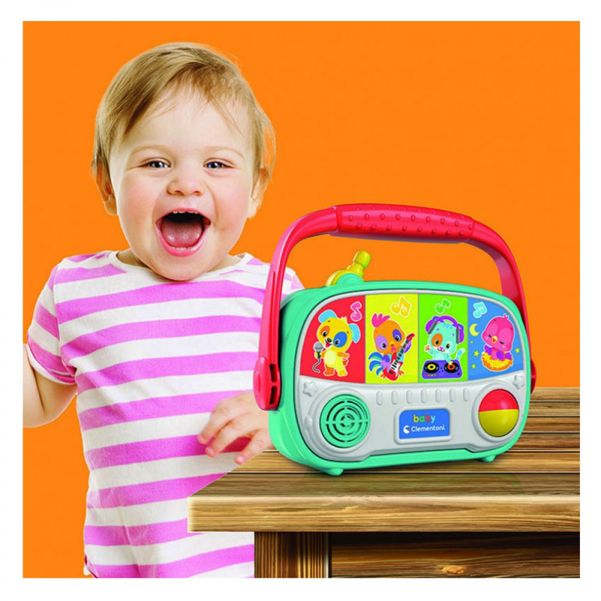 BABY CLEMENTONI ΒΡΕΦΙΚΟ ΠΑΙΧΝΙΔΙ BABY ΡΑΔΙΟΦΩΝΟ 1000-17459 BABY CLEMENTONI ΒΡΕΦΙΚΟ ΠΑΙΧΝΙΔΙ BABY ΡΑΔΙΟΦΩΝΟ 1000-17459