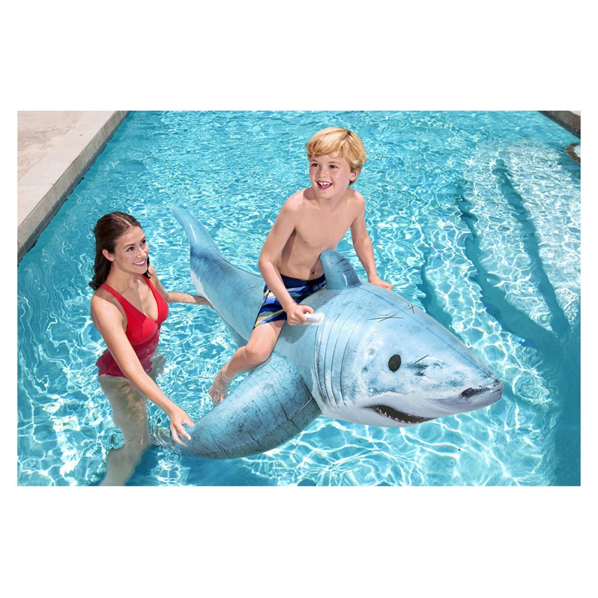 BESTWAY ΦΟΥΣΚΩΤΟ RIDE-ON ΡΕΑΛΙΣΤΙΚΟΣ ΚΑΡΧΑΡΙΑΣ 41405