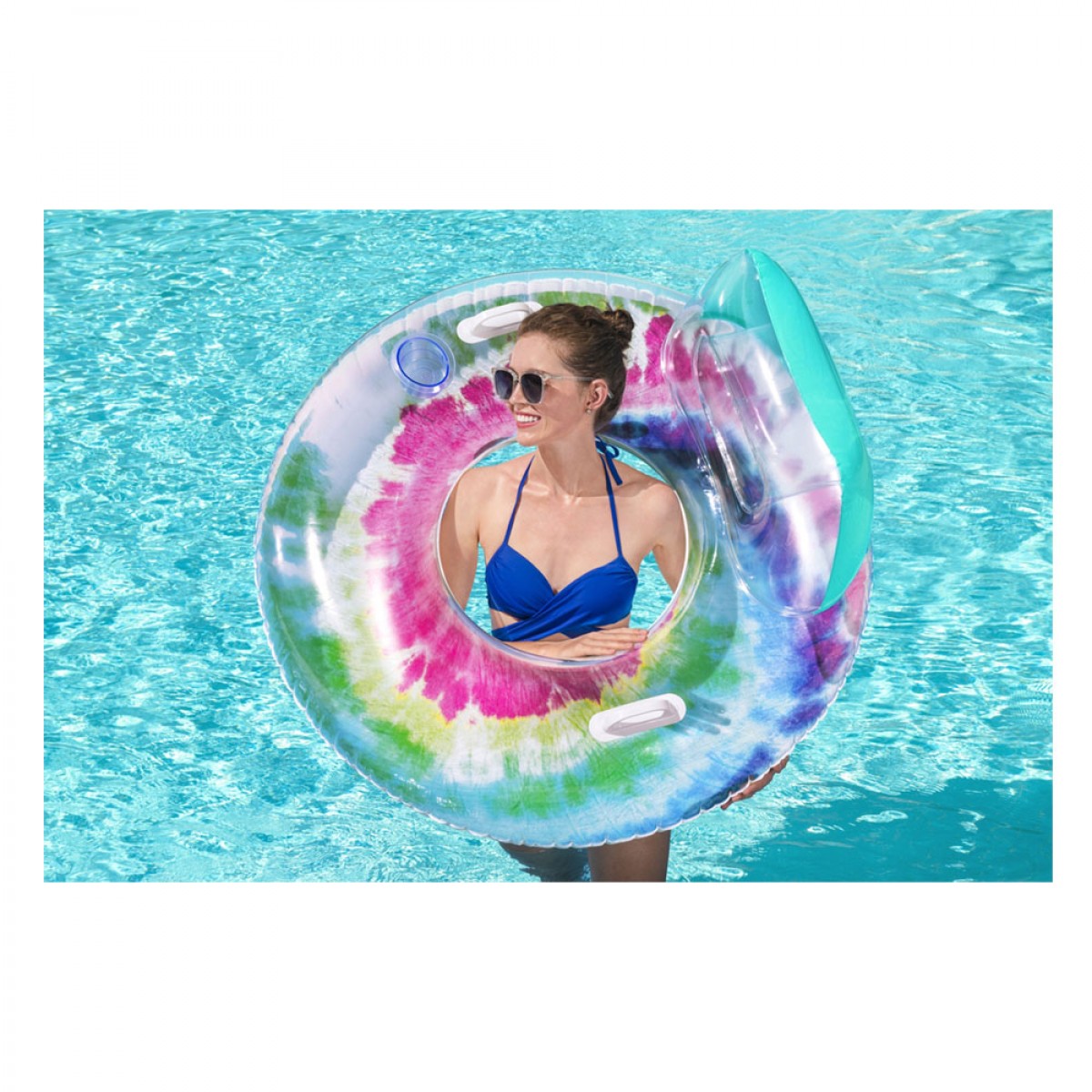 BESTWAY ΣΤΡΩΜΑ ΠΟΛΥΘΡΟΝΑ (118X117)CM 43637