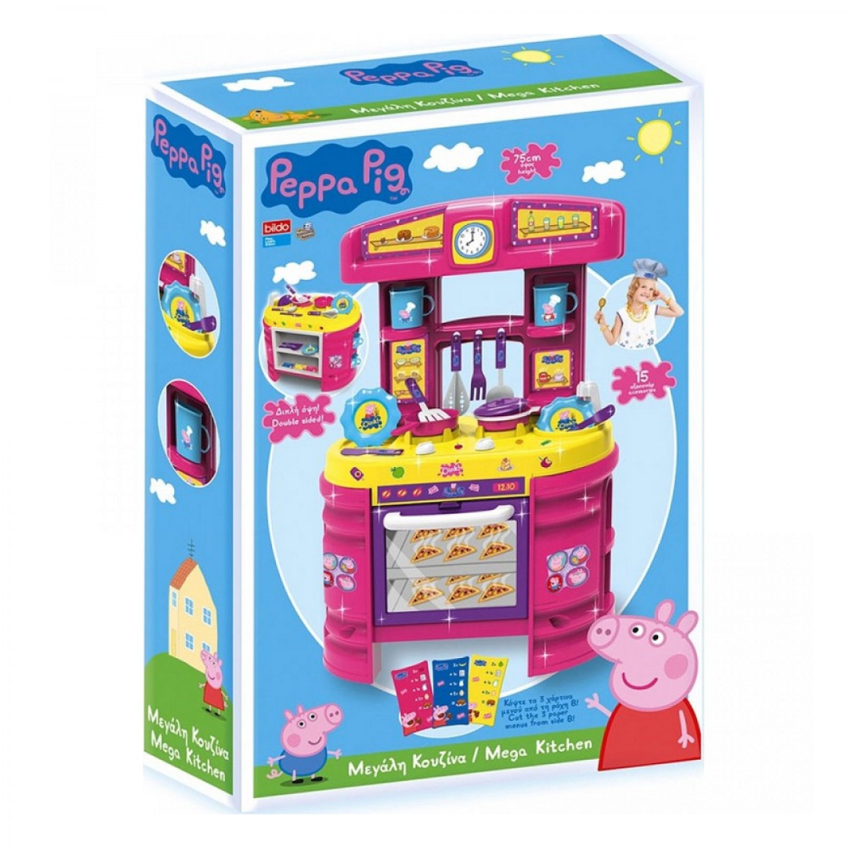 BILDO ΜΕΓΑΛΗ ΚΟΥΖΙΝΑ PEPPA PIG 81010 BILDO ΜΕΓΑΛΗ ΚΟΥΖΙΝΑ PEPPA PIG 81010
