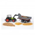 BRUDER ΤΡΑΚΤΕΡ CLAAS NECTIS 267F ΜΕ ΦΟΡΤΩΤΗ & ΚΑΡΟΤΣΑ 2112 BRUDER ΤΡΑΚΤΕΡ CLAAS NECTIS 267F ΜΕ ΦΟΡΤΩΤΗ & ΚΑΡΟΤΣΑ 2112