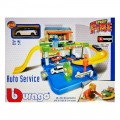 BURAGO AUTO SERVICE 1/43 PLAYSET WITH ONE CAR 30039 BURAGO AUTO SERVICE 1/43 PLAYSET WITH ONE CAR 30039