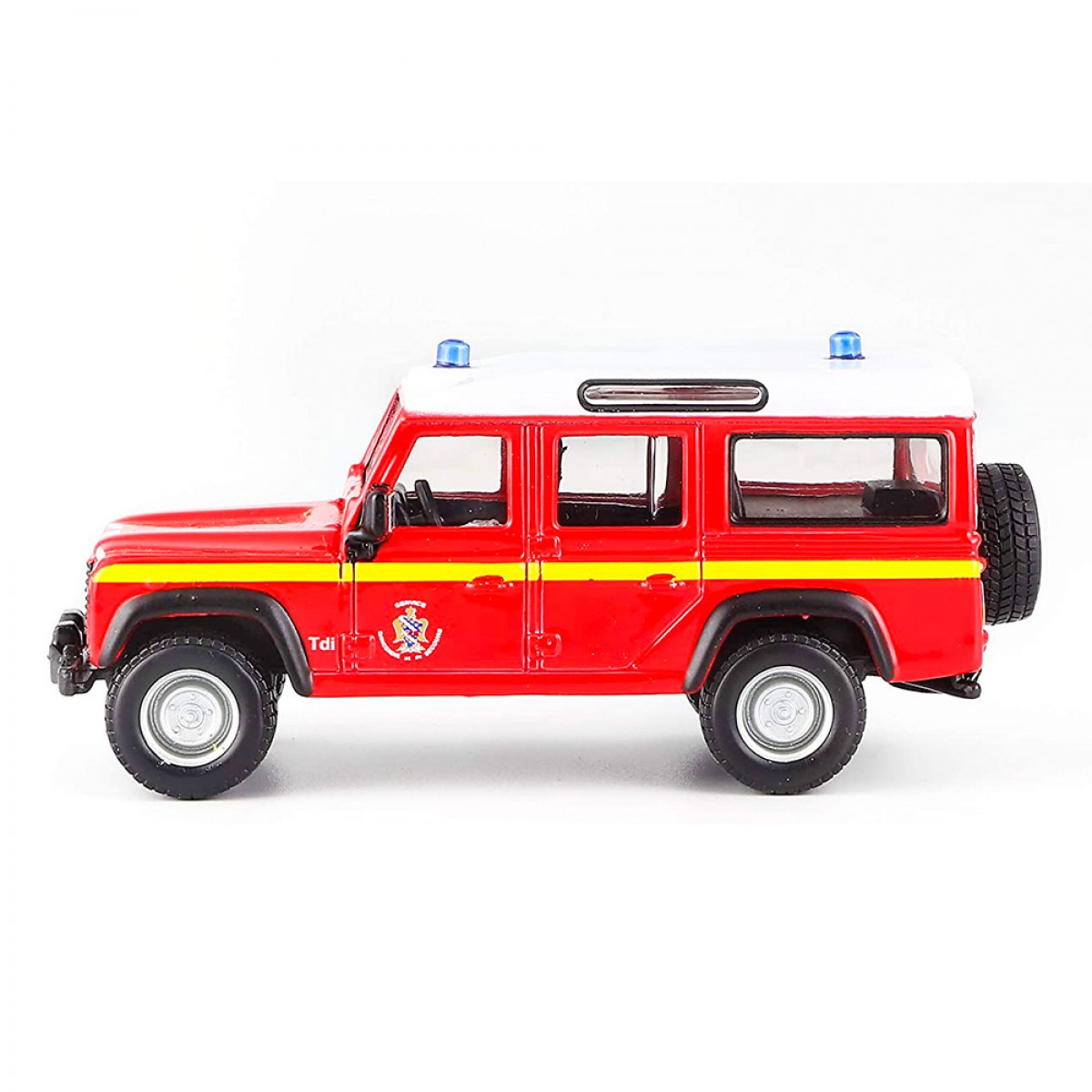 BURAGO ΜΕΤΑΛΛΙΚΑ ΑΥΤΟΚΙΝΗΤΑ 1/50 EMERGENCY FORCE LAND ROVER DEFENDER 18/32003