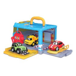 BURAGO MY FIRST CARRY ALONG GARAGE (BLUE) 88621