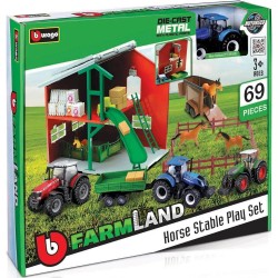 BURAGO FARMLAND HORSE STABLE WITH 1 TRACTOR 31682