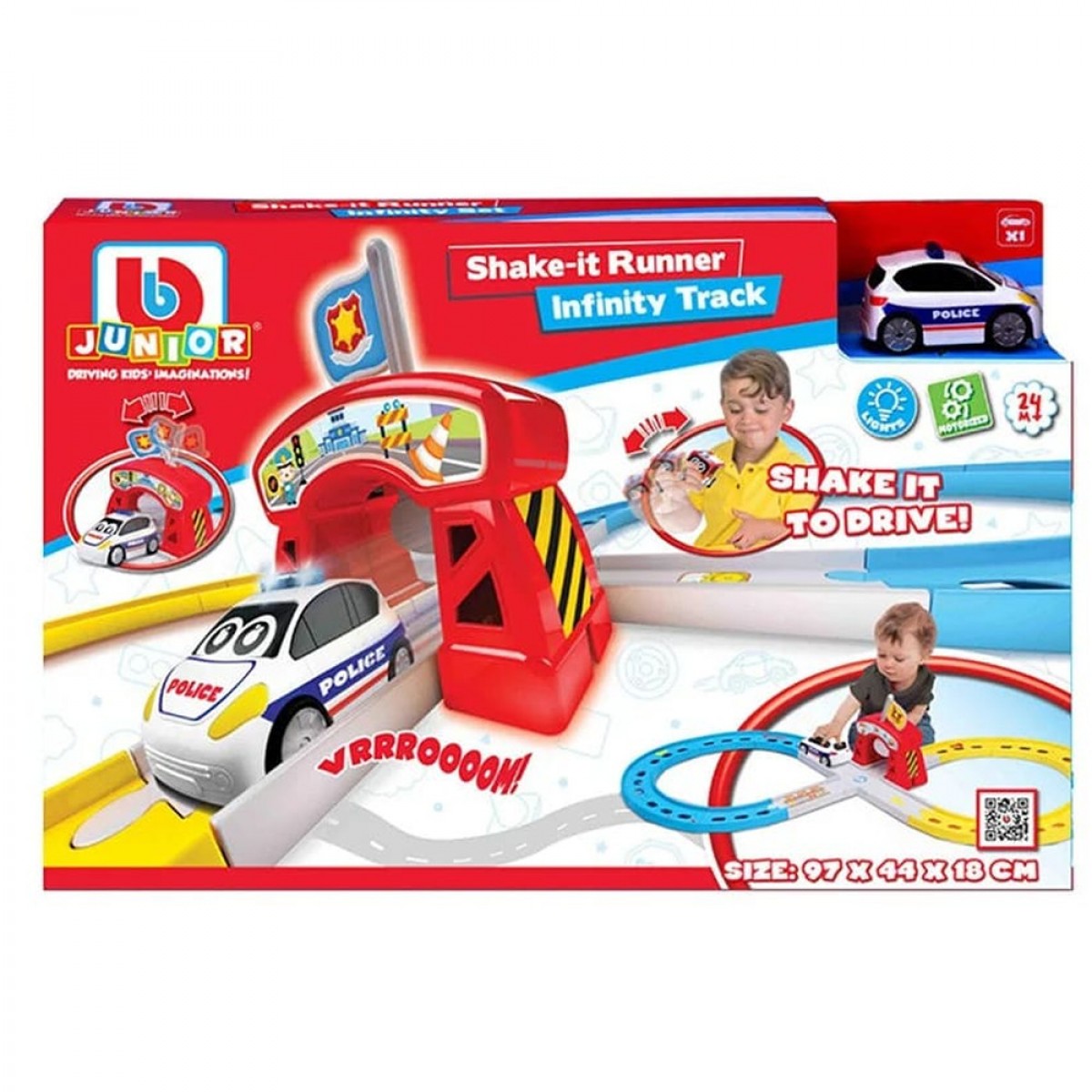 BURAGO JUNIOR SHAKE IT RUNNER INFINITY TRUCK 88618