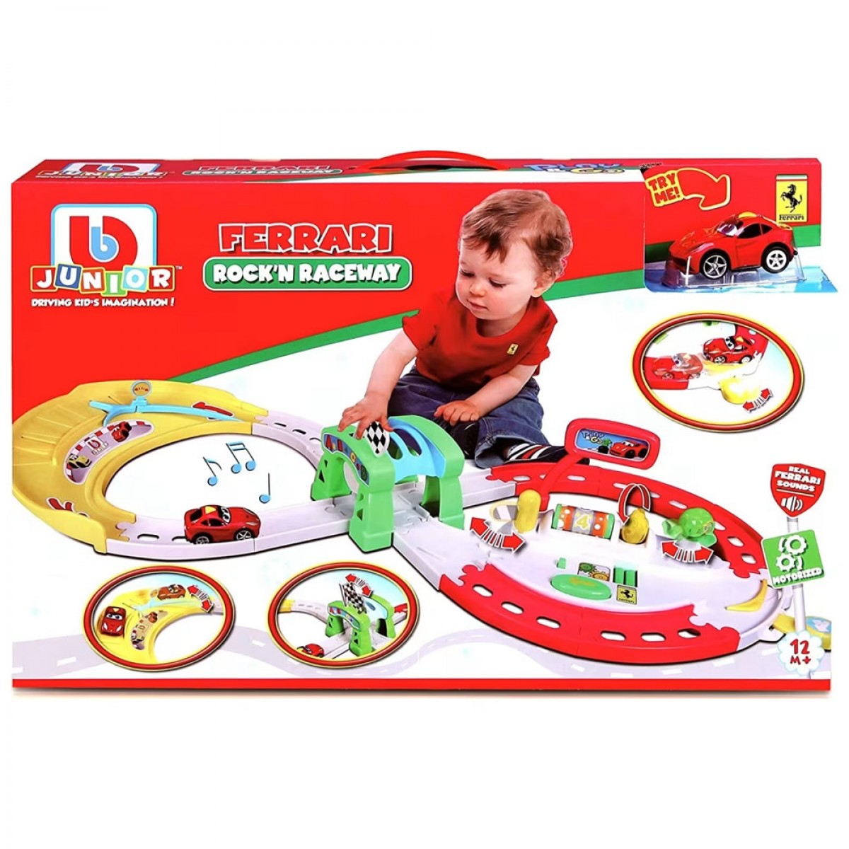 BURAGO FERRARI ROCK N' RACEWAY 88802