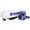 BURAGO 1/43 HAULER WITH TRAILER: SCANIA 18-31480/18-31468