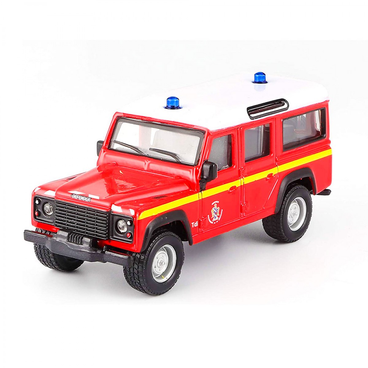 BURAGO ΜΕΤΑΛΛΙΚΑ ΑΥΤΟΚΙΝΗΤΑ 1/50 EMERGENCY FORCE LAND ROVER DEFENDER 18/32003