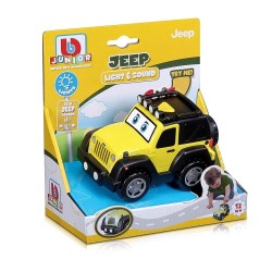 BURAGO JUNIOR JEEP LIGHTS & SOUND - JEEP WRANGLER 81201