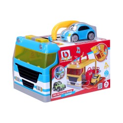 BURAGO MY FIRST CARRY ALONG GARAGE (BLUE) 88621