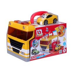 BURAGO MY FIRST CARRY ALONG GARAGE (YELLOW) 88622