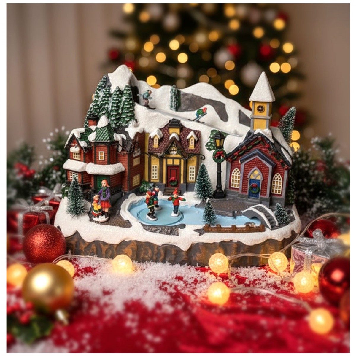 DUE ESSE ΧΡΙΣΤΟΥΓΕΝΝΙΑΤΙΚΟ ΧΩΡΙΟ ΜΕ ΣΚΕΙΤΕΡΣ ΦΩΣ ΚΑΙ ΜΟΥΣΙΚΗ 43521