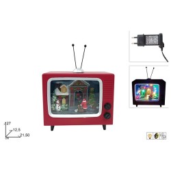 DUE ESSE ΧΡΙΣΤΟΥΓΕΝΝΙΑΤΙΚΗ ΔΙΑΚΟΣΜΗΤΙΚΗ TV ΜΕ ΜΟΥΣΙΚΗ & ΚΙΝΗΣΗ 47851