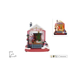 DUE ESSE DUE ESSE ΧΡΙΣΤΟΥΓΕΝΝΙΑΤΙΚΟ ΔΙΑΚΟΣΜΗΤΙΚΟ ΚΑΡΟΥΣΕΛ ΜΕ ΜΟΥΣΙΚΗ & ΚΙΝΗΣΗ NO 47950