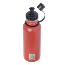 ECO LIFE ΜΕΤΑΛΛΙΚΟ ΜΠΟΥΚΑΛΙ ΚΟΡΑΛΙ 33-BO-1013 (600ML)