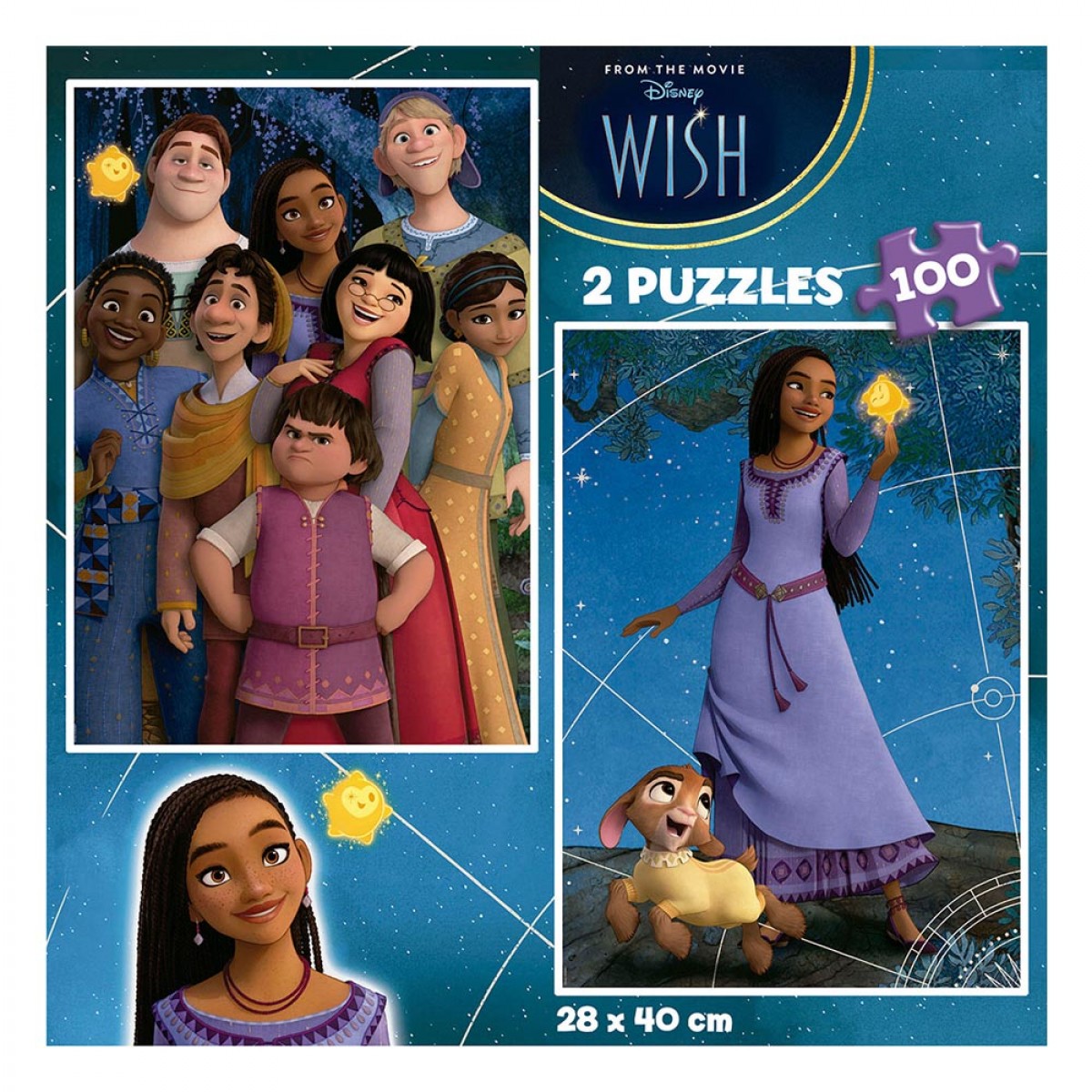 Puzzle 2x100 Wish Educa 19742 - Juguetilandia