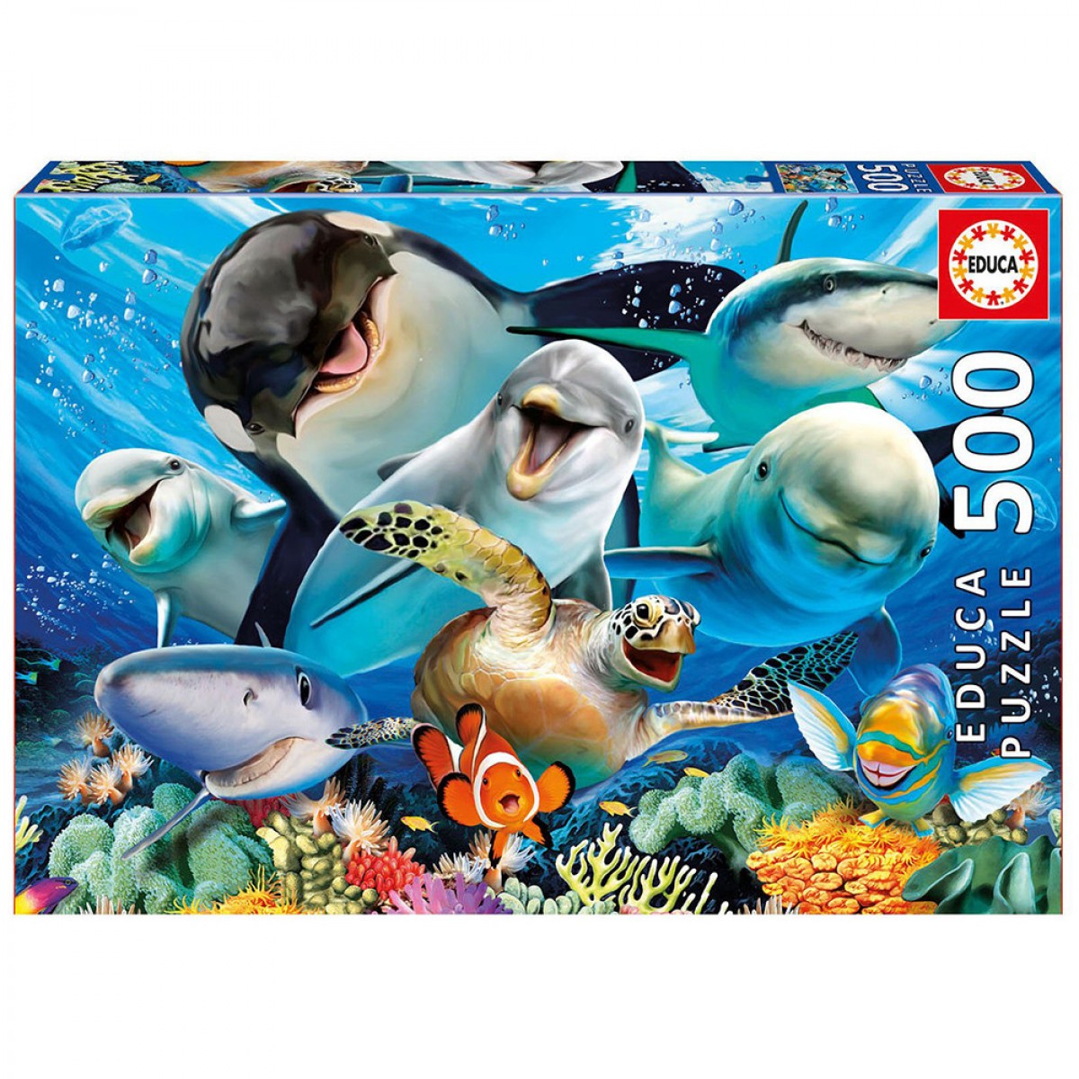 EDUCA ΠΑΖΛ 500ΤΕΜ. UNDERWATER SELFIES 647 EDUCA ΠΑΖΛ 500ΤΕΜ. UNDERWATER SELFIES 647