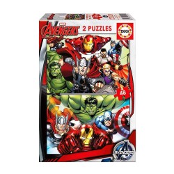 EDUCA PUZZLE (2Χ48) AVENGERS 15932