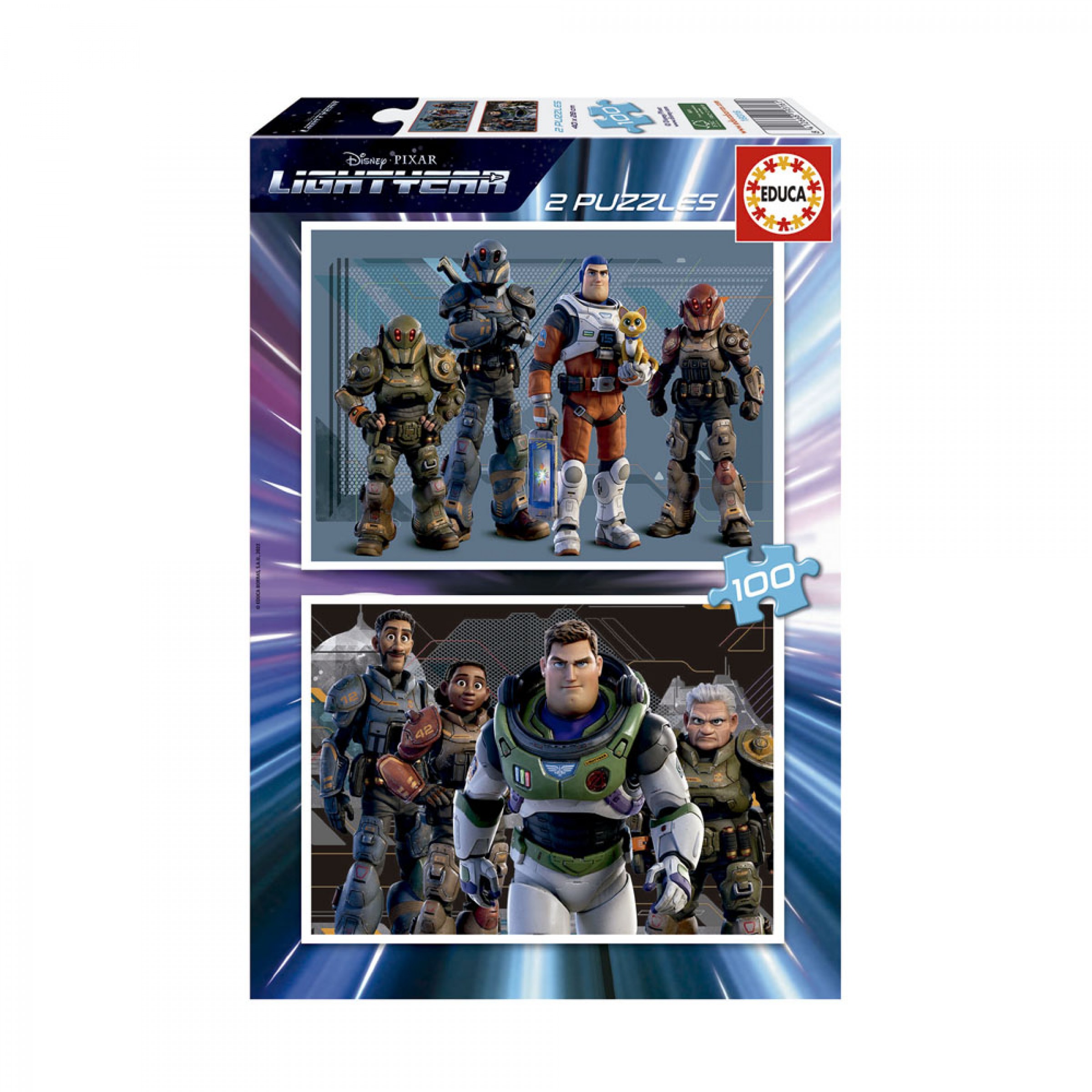 Educa - Lightyear, Puzzle Composto Da 200 Pezzi Di Grandi