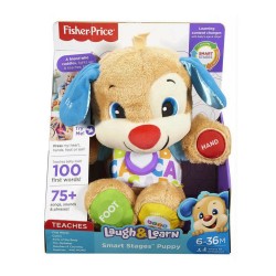 FISHER PRICE ΕΚΠΑΙΔΕΥΤΙΚΟ ΣΚΥΛΑΚΙ SMART STAGES ΜΠΛΕ FPN78/JFD25