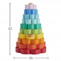 FISHER PRICE WOODEN RING STACKER HXT77 FISHER PRICE WOODEN RING STACKER HXT77