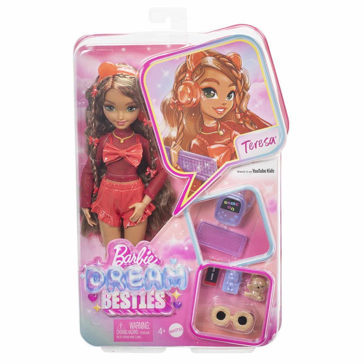 MATTEL BARBIE DREAM BESTIES TERESA HYC23 MATTEL BARBIE DREAM BESTIES TERESA HYC23