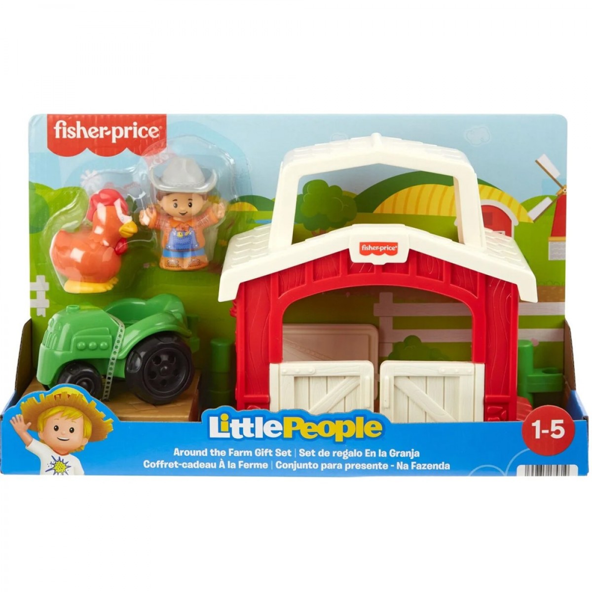 FISHER PRICE FISHER PRICE: ΣΕΤ ΦΙΓΟΥΡΕΣ LITTLE PEOPLE COLLECTOR - ΜΙΝΙ ΦΑΡΜΑ HRG28 FISHER PRICE FISHER PRICE: ΣΕΤ ΦΙΓΟΥΡΕΣ LITTLE PEOPLE COLLECTOR - ΜΙΝΙ ΦΑΡΜΑ HRG28