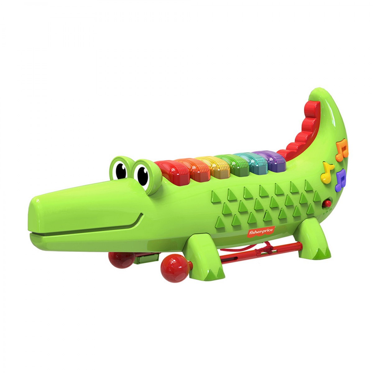 FISHER PRICE CROCODILE XYLOPHONE 070844 FISHER PRICE CROCODILE XYLOPHONE 070844