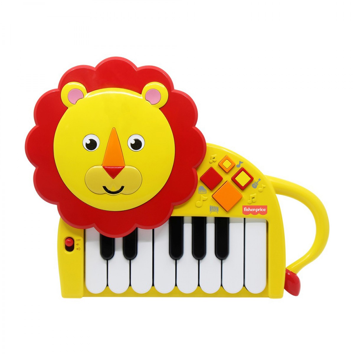 FISHER PRICE LION PIANO 22292 FISHER PRICE LION PIANO 22292