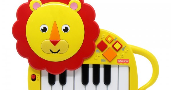 Fisher-Price Piano Lion – Musikspielzeug Für Kinder Ab 3 Jahren, Mit Tasten Und Liedern