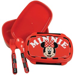 GIM ΔΟΧΕΙΟ ΦΑΓΗΤΟΥ ΜΕ ΚΟΥΤΑΛΙ/ΠΙΡΟΥΝΙ MINNIE 553-05276