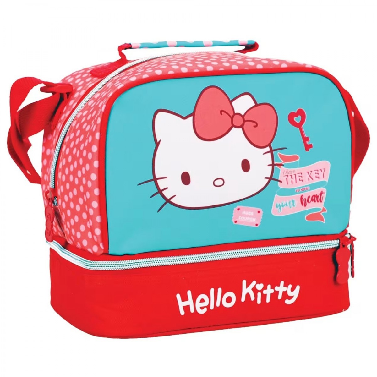GIM ΤΣΑΝΤΑΚΙ ΦΑΓΗΤΟΥ ΟΒΑΛ HELLO KITTY SWEETHEART 335-74220