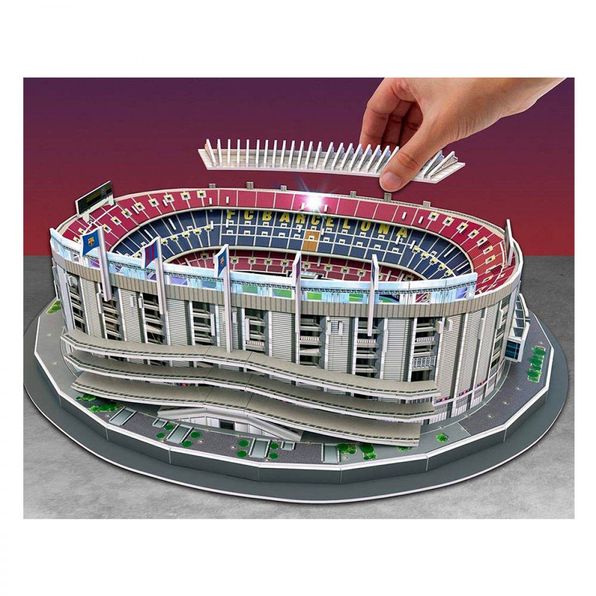 GIOCHI PREZIOSI NANOSTAD 3D LED BARCELONA (CAMP NOU) 34402 GIOCHI PREZIOSI NANOSTAD 3D LED BARCELONA (CAMP NOU) 34402