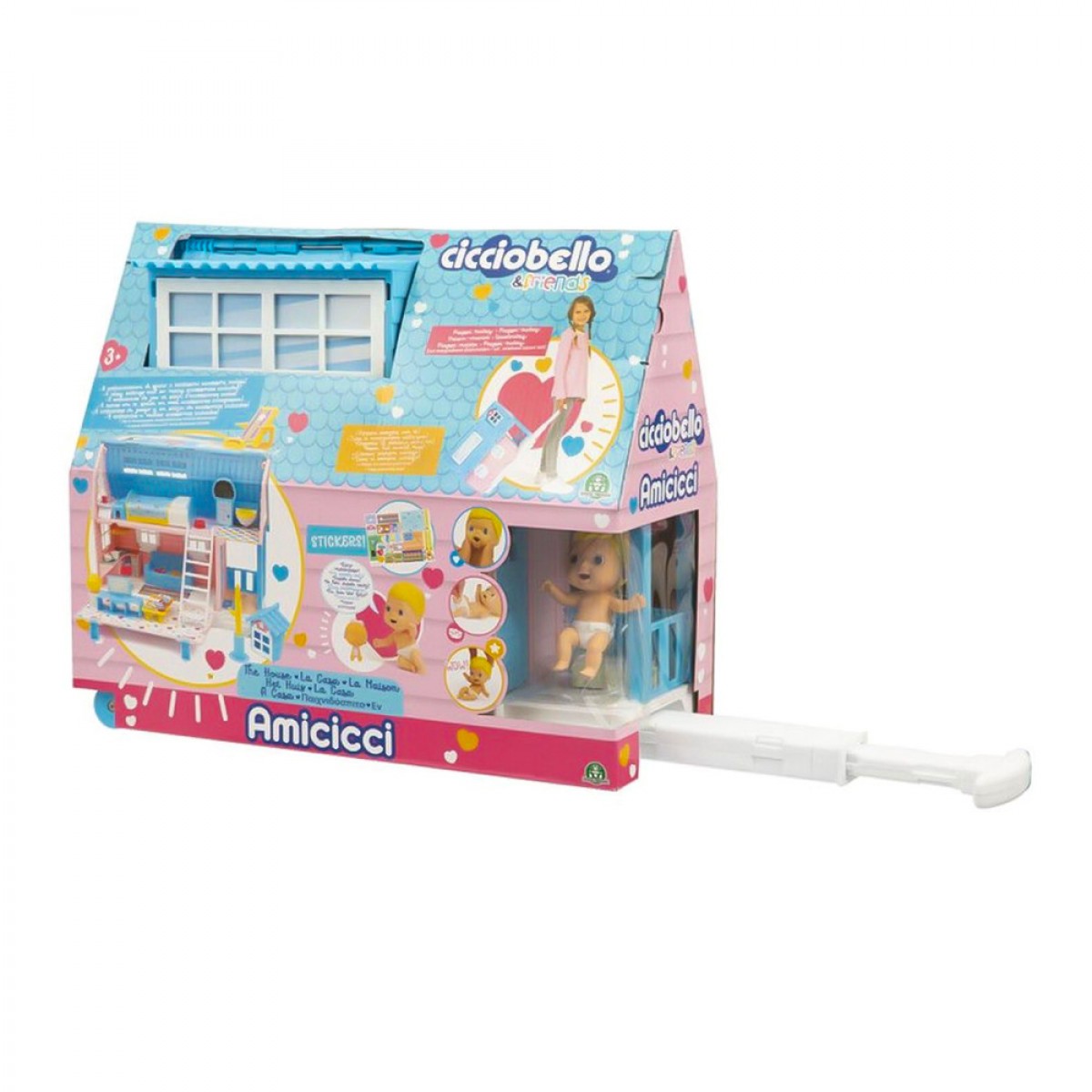 GIOCHI PREZIOSI CICCIOBELLO AMICICCI ΠΑΙΧΝΙΔΟΣΠΙΤΟ CC012000 GIOCHI PREZIOSI CICCIOBELLO AMICICCI ΠΑΙΧΝΙΔΟΣΠΙΤΟ CC012000