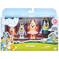 GIOCHI PREZIOSI BLUEY: ΣΕΤ ΜΕ 4 ΦΙΓΟΥΡΕΣ ΟΙΚΟΓΕΝΕΙΑ ΤΗΣ BLUEY - THE SHOW BLY38100 GIOCHI PREZIOSI BLUEY: ΣΕΤ ΜΕ 4 ΦΙΓΟΥΡΕΣ ΟΙΚΟΓΕΝΕΙΑ ΤΗΣ BLUEY - THE SHOW BLY38100