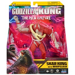 GIOCHI PREZIOSI GODZILLA X KONG ΒΑΣΙΚΕΣ ΦΙΓΟΥΡΕΣ 15ΕΚ. - SKAR KING WITH WHIPSLASH MN303800A/MN3034400