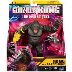 GIOCHI PREZIOSI GODZILLA X KONG ΒΑΣΙΚΕΣ ΦΙΓΟΥΡΕΣ 15ΕΚ. - KONG WITH B.E.A.S.T. GLOVE MN303800A/MN303300