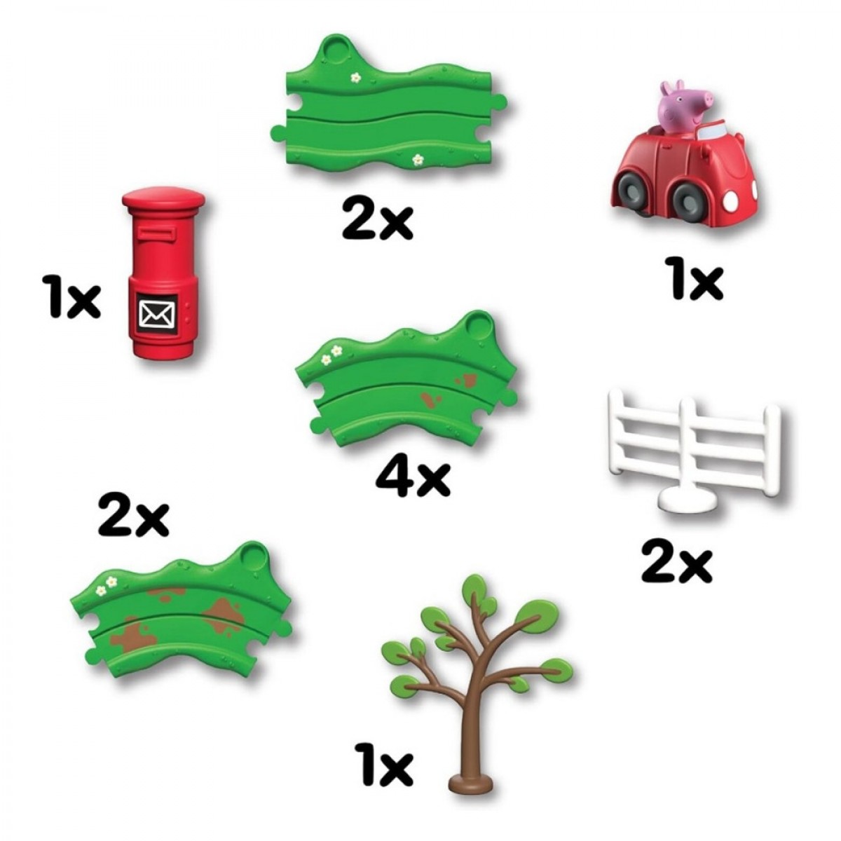 GIOCHI PREZIOSI PEPPA WHIZZ AROUND ΣΕΤ ΠΑΙΧΝΙΔΙΟΥ ΤΟ ΑΜΑΞΙ ΤΗΣ ΠΕΠΠΑΣ 08343