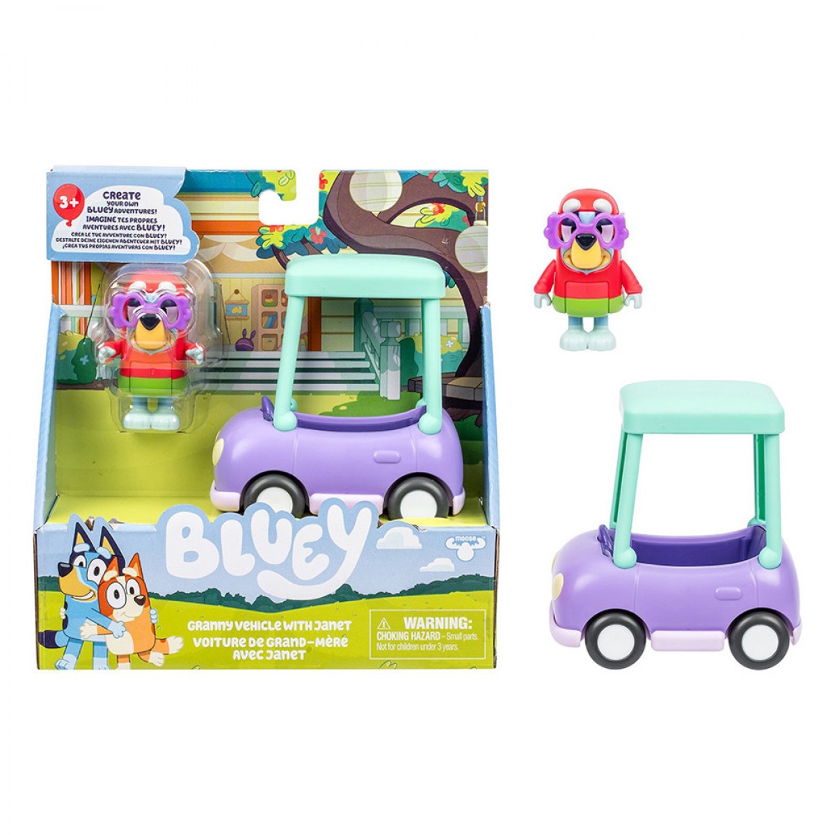 GIOCHI PREZIOSI BLUEY BASIC VEHICLE 7000