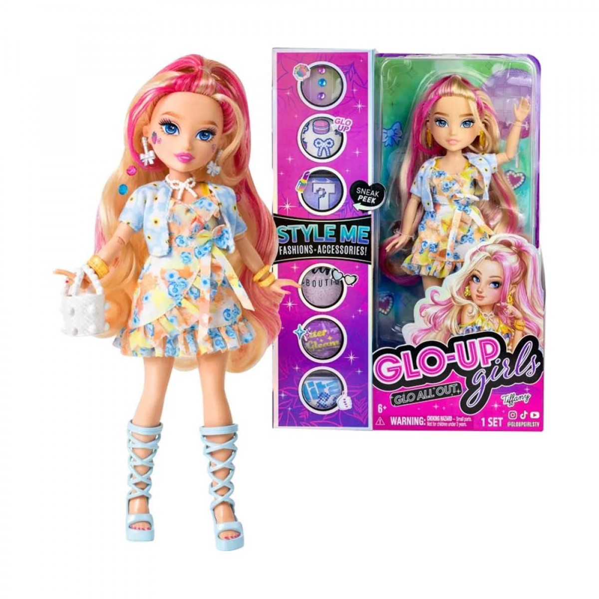 GIOCHI PREZIOSI GLO-UP GIRLS ΚΟΥΚΛΑ - TIFFANY GLU06000 GIOCHI PREZIOSI GLO-UP GIRLS ΚΟΥΚΛΑ - TIFFANY GLU06000