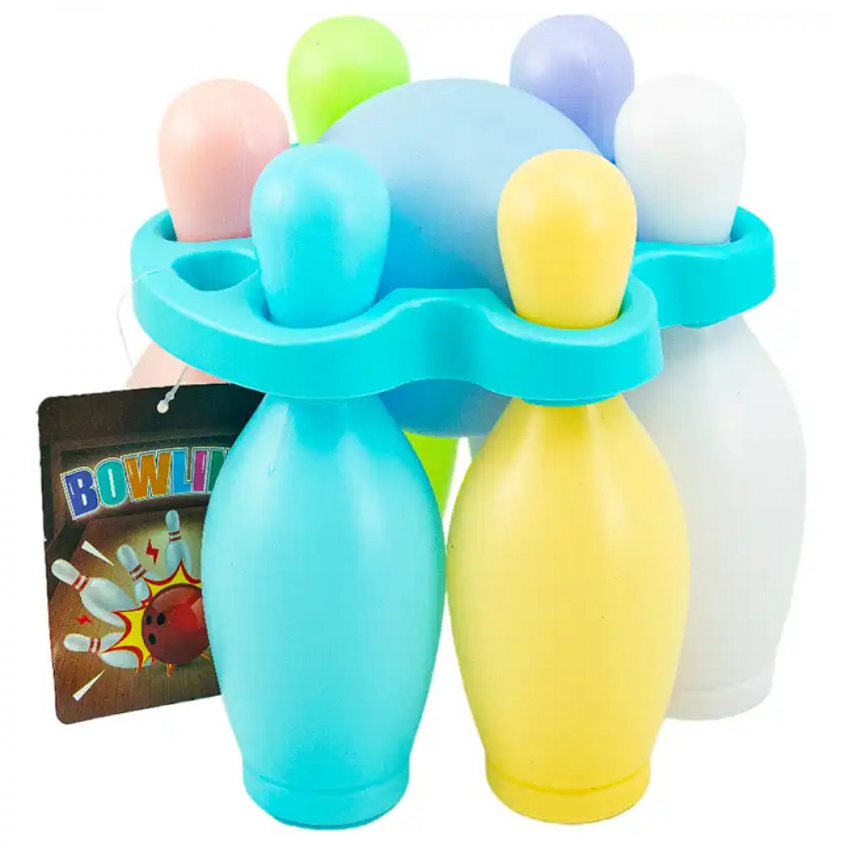 GOUNARIDIS TOYS ΣΕΤ ΜΠΟΟΥΛΙΝΓΚ ΜΕ 6 ΚΟΡΙΝΕΣ YDL-008A