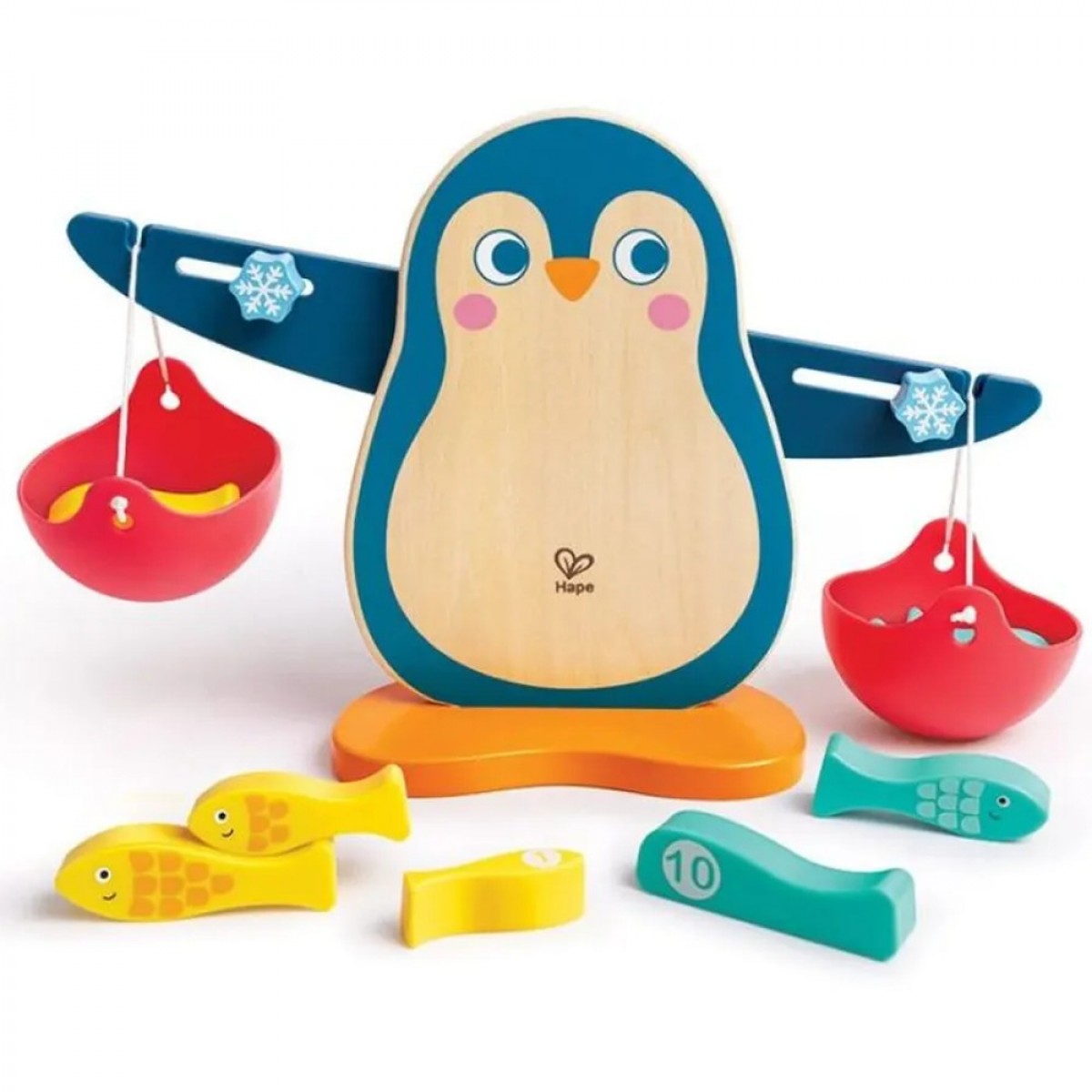 HAPE HAPE EARLY EXPLORER ΞΥΛΙΝΗ  ΖΥΓΑΡΙΑ PENGUIN E1074