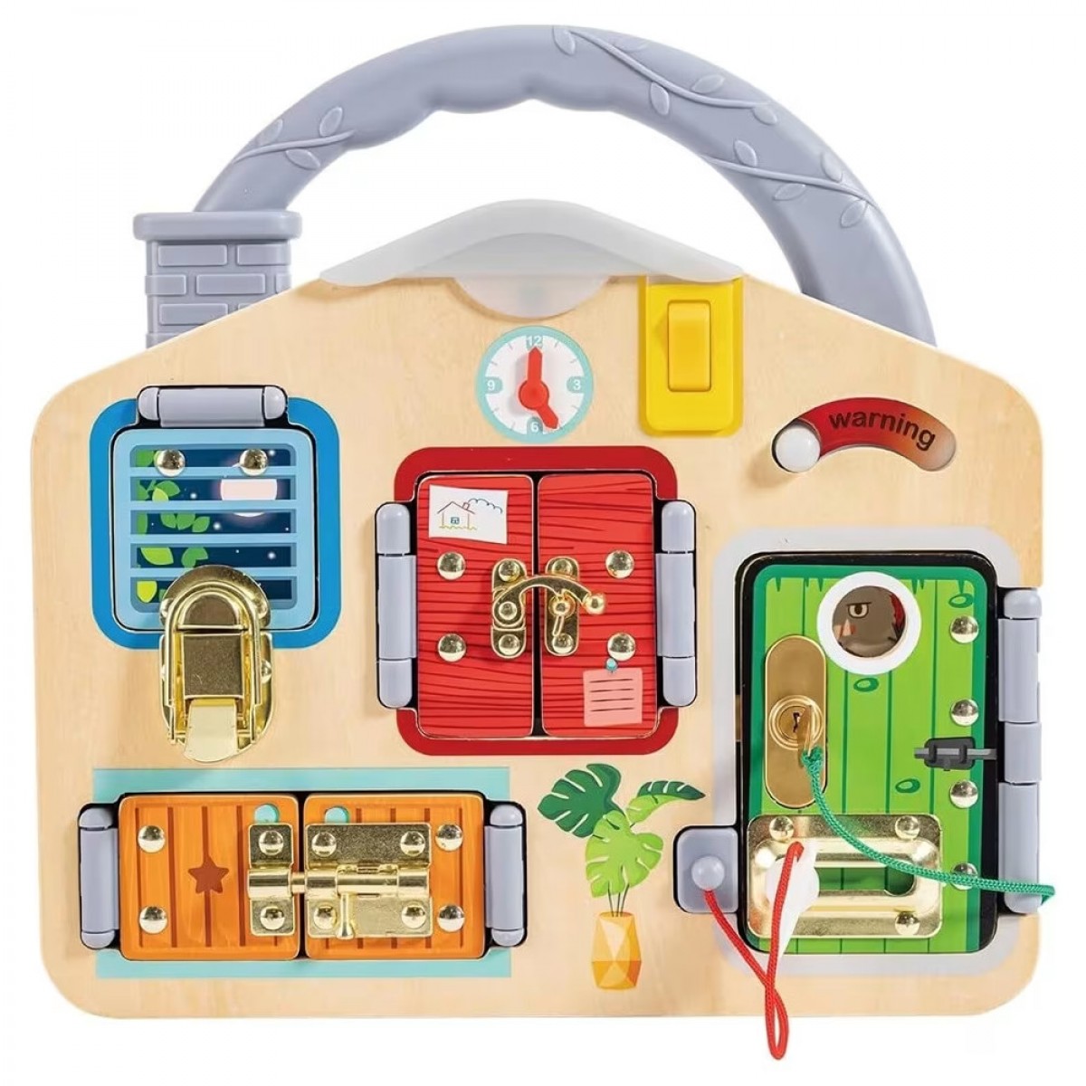 HAPE HAPE EARLY EXPLORER ΞΥΛΙΝΟ LOCK AND LEAR E1111