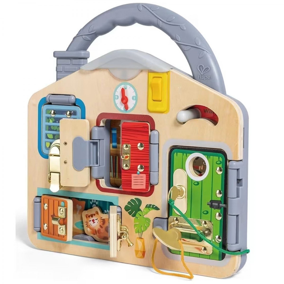 HAPE HAPE EARLY EXPLORER ΞΥΛΙΝΟ LOCK AND LEAR E1111