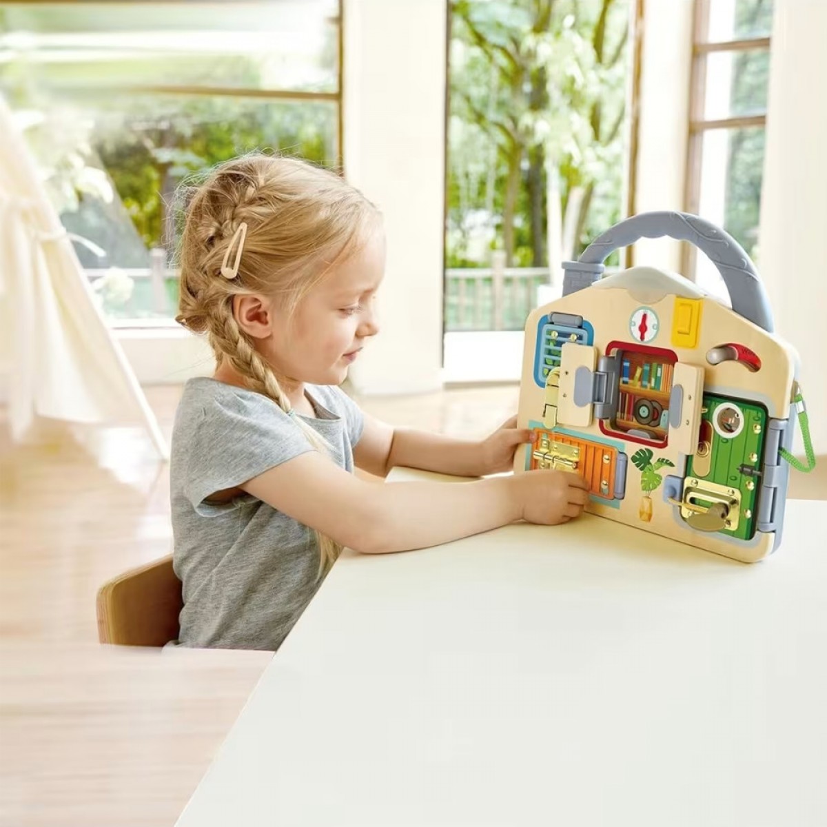HAPE HAPE EARLY EXPLORER ΞΥΛΙΝΟ LOCK AND LEAR E1111