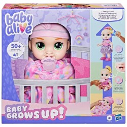 HASBRO BABY ALIVE BABY GROWS UP LALA G1444