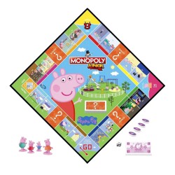 HASBRO ΕΠΙΤΡΑΠΕΖΙΟ MONOPOLY JUNIOR PEPPA F1656 HASBRO ΕΠΙΤΡΑΠΕΖΙΟ MONOPOLY JUNIOR PEPPA F1656